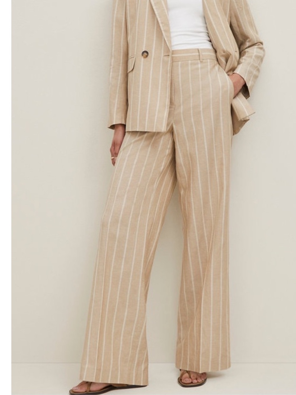 NWT Ann Taylor Petite Wide Leg Trousers Size 00P